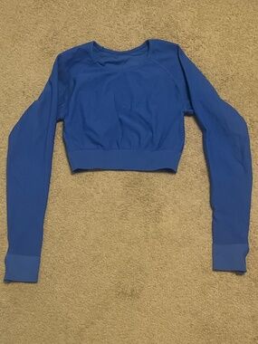Open back long sleeve